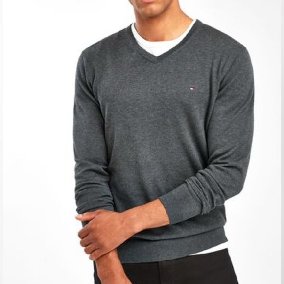 Xl large grey TH sweater - Picture 1 of 5